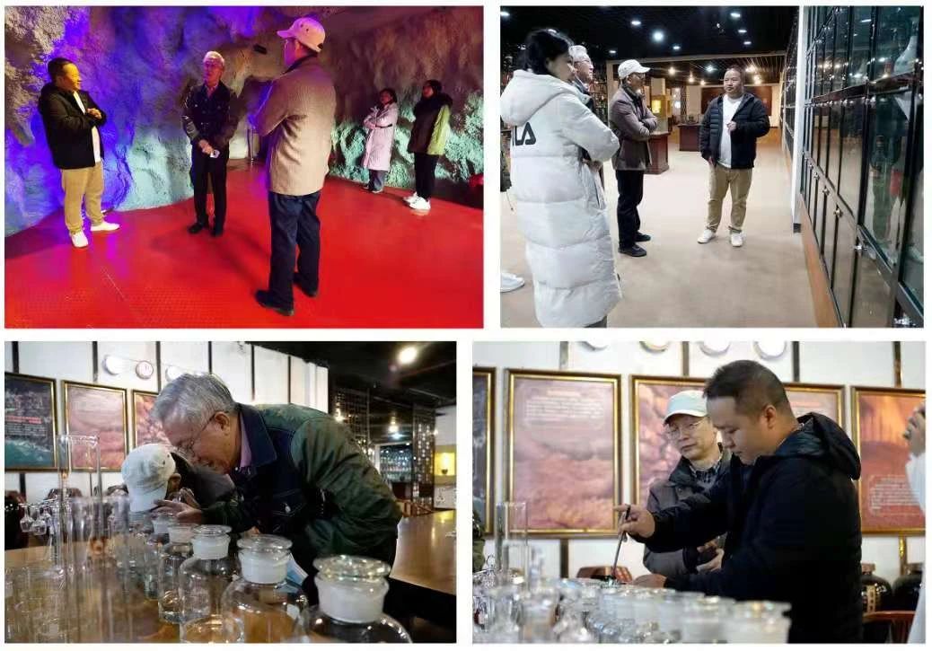 黔莊龍酒窖 深圳國粵集團到訪黔莊酒業(yè)集團參觀考察