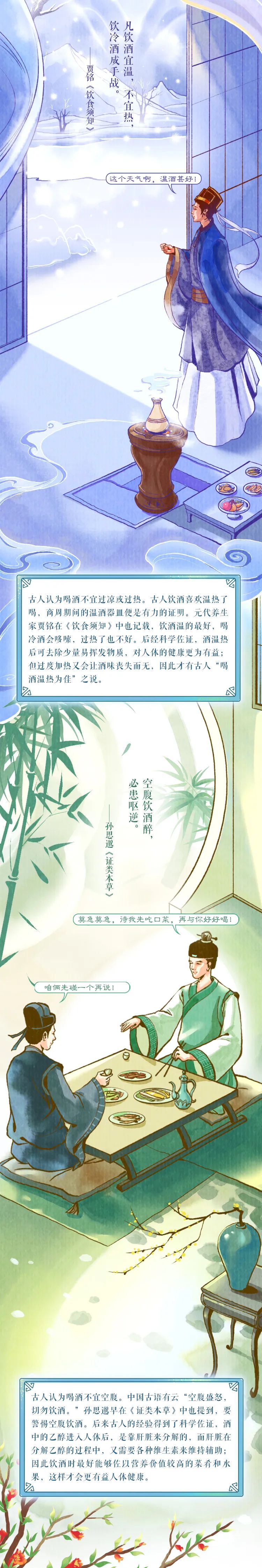 古人酒桌上的酌飲之道