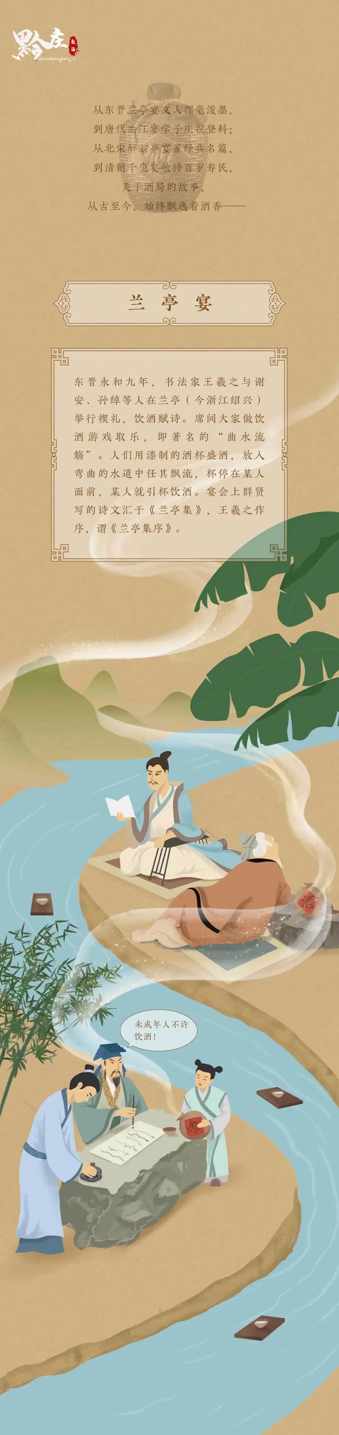 古人酒局盡風(fēng)雅，黔莊美酒可細(xì)呷
